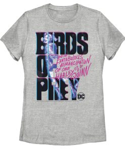 Women_s Birds of Prey Cartoon Logo T-Shirt