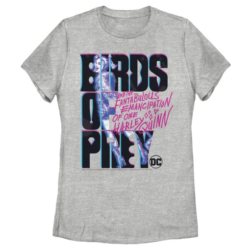 Women_s Birds of Prey Cartoon Logo T-Shirt