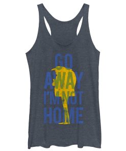Women_s Despicable Me Gru Go Away Racerback Tank Top