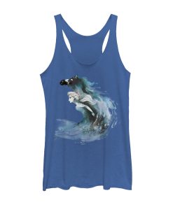 Women_s Frozen 2 Elsa Horse Water Spirit Racerback Tank Top