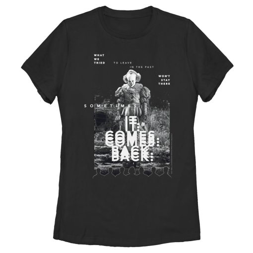 Women_s IT Chapter Two Chapter Two Pennywise Glitch T-Shirt