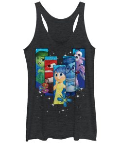 Women_s Inside Out Riley_s Emotions Boxes Racerback Tank Top