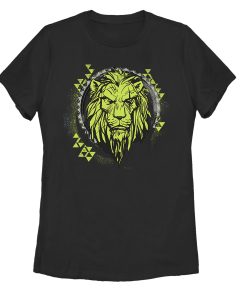 Women_s Lion King Geometric Scar Emblem T-Shirt