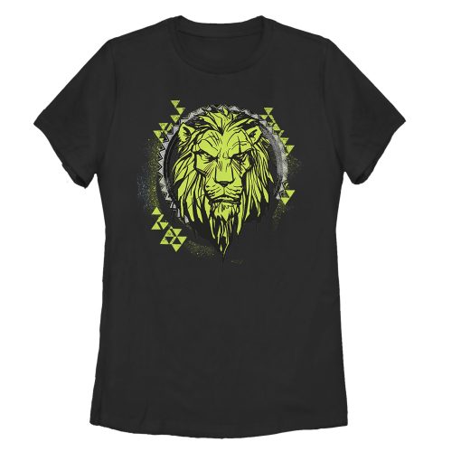 Women_s Lion King Geometric Scar Emblem T-Shirt