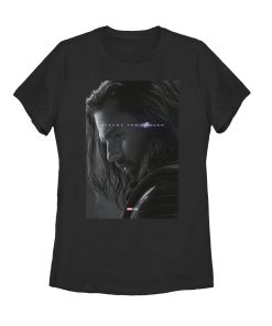 Women_s Marvel Avengers Endgame Bucky Barnes Poster T-Shirt