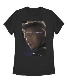 Women_s Marvel Avengers Endgame Hawkeye Poster T-Shirt