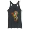 Women_s Marvel Avengers Endgame Thanos Spray Paint Glove Racerback Tank Top