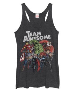 Women_s Marvel Avengers Team Awesome Racerback Tank Top