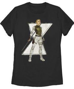 Women_s Marvel Black Widow Yelena Cartoon T-Shirt