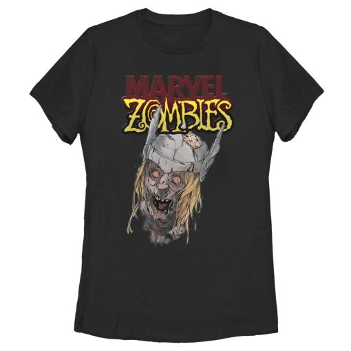 Women_s Marvel Zombies Thor Face T-Shirt