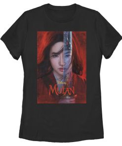 Women_s Mulan Movie Poster T-Shirt