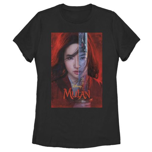 Women_s Mulan Movie Poster T-Shirt