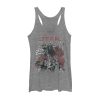 Women_s Star Wars The Last Jedi Group Shot Racerback Tank Top