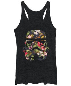 Women_s Star Wars Tropical Stormtrooper Racerback Tank Top