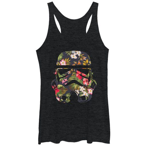 Women_s Star Wars Tropical Stormtrooper Racerback Tank Top