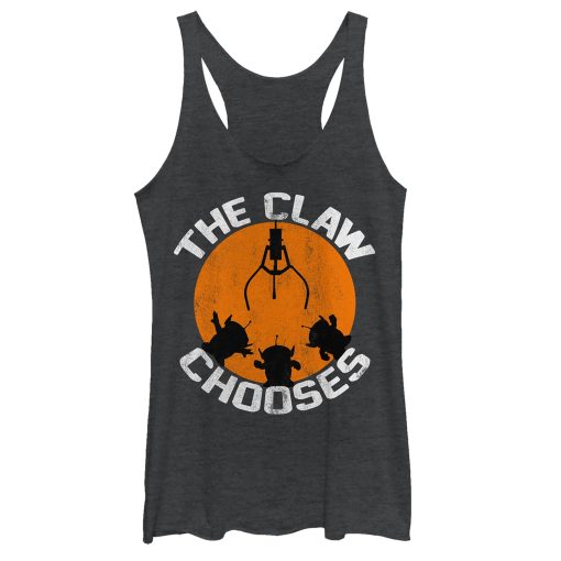 Women_s Toy Story Halloween Claw Chooses Racerback Tank Top