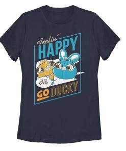Women_s Toy Story Happy Go Ducky & Bunny T-Shirt