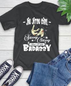 Jiu Jitsu Girl Sassy Classy And A Tad Badassy T-Shirt