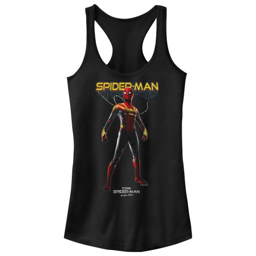 Junior’s Marvel Spider-Man No Way Home Web Hero Racerback Tank Top