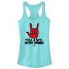 Junior’s Marvel Spider-Man No Way Home You Rock Peter Parker Racerback Tank Top