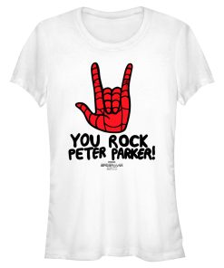 Junior’s Marvel Spider-Man No Way Home You Rock Peter Parker T-Shirt