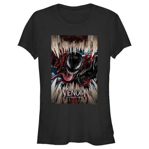 Junior’s Marvel Venom Let There be Carnage Razor Teeth T-Shirt