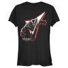 Junior’s Marvel Venom Let There be Carnage Shiny V T-Shirt