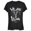 Junior’s Marvel Venom Let There be Carnage We Are Venom Antihero T-Shirt
