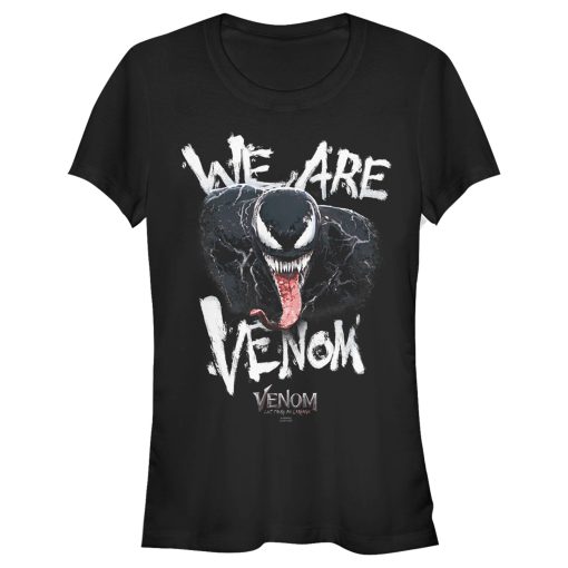 Junior’s Marvel Venom Let There be Carnage We Are Venom Antihero T-Shirt