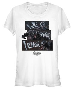 Junior’s Marvel Venom Let There be Carnage We are Venom Comic T-Shirt