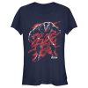 Junior’s Marvel Venom Let There be Carnage We are Venom Red T-Shirt