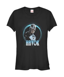 Junior’s Marvel X-Men Havok Circle T-Shirt