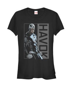 Junior’s Marvel X-Men Havok Portrait T-Shirt