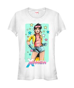 Junior’s Marvel X-Men Jubilee Stars T-Shirt