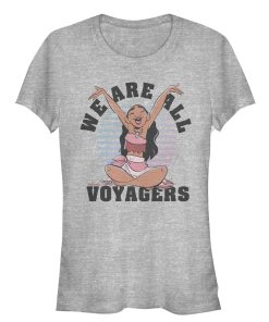 Junior’s Moana All Voyagers Stripes T-Shirt
