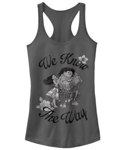 Junior’s Moana Know the Way Racerback Tank Top