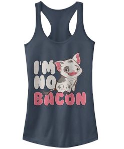 Junior’s Moana Pua No Bacon Racerback Tank Top
