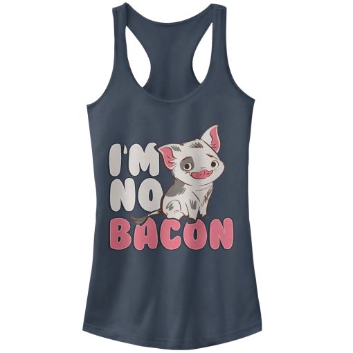 Junior’s Moana Pua No Bacon Racerback Tank Top