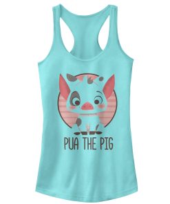 Junior’s Moana Pua the Pig Racerback Tank Top