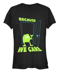 Junior’s Monsters Inc Mike Cares Doorway T-Shirt