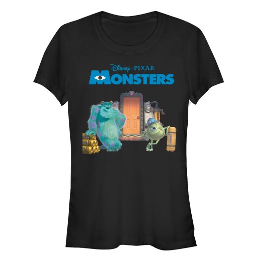 Junior’s Monsters Inc Mike and Sulley Scream Factory T-Shirt