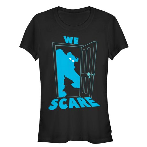 Junior’s Monsters Inc Sulley Scares Doorway T-Shirt