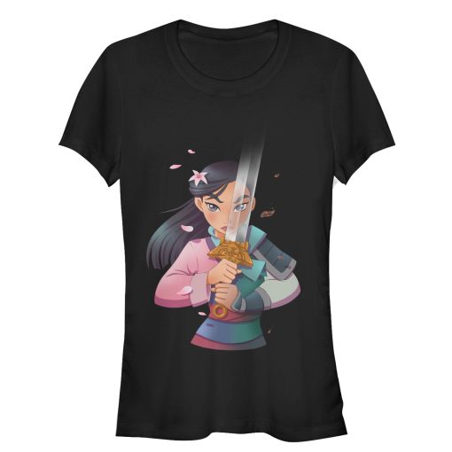 Junior’s Mulan Anime Reflection T-Shirt