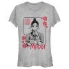Junior’s Mulan Blossom Frame T-Shirt