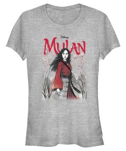 Junior’s Mulan Blossom Pose T-Shirt