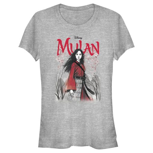 Junior’s Mulan Blossom Pose T-Shirt