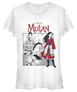 Junior’s Mulan Classic Panels T-Shirt
