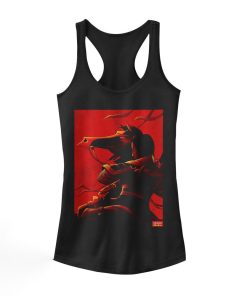 Junior’s Mulan Classic Poster Racerback Tank Top