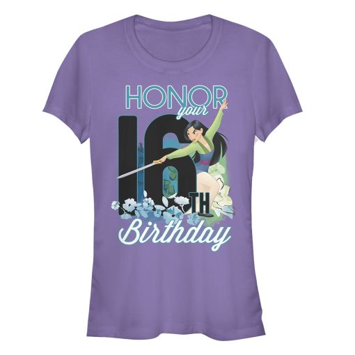 Junior’s Mulan Honor Your 16th Birthday T-Shirt