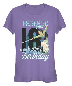 Junior’s Mulan Honor Your 18th Birthday T-Shirt